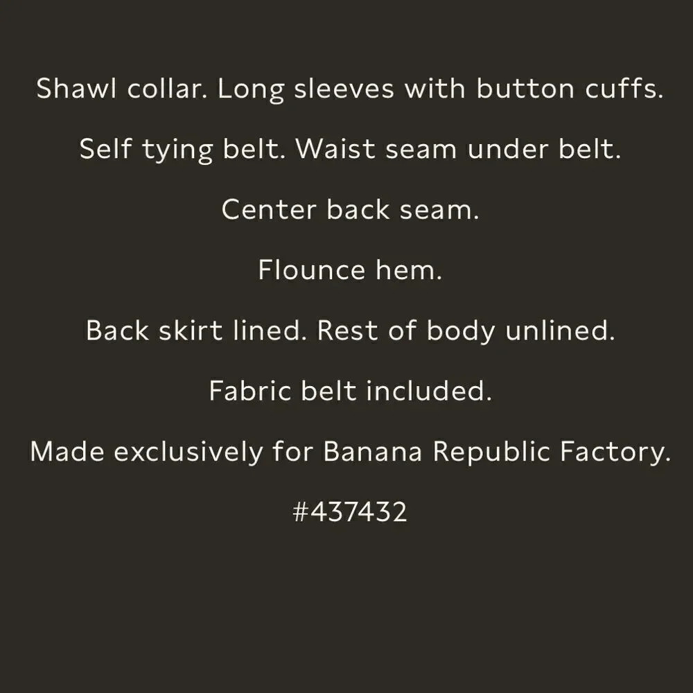 Banana Republic Silky Wrap Maxi Dress - Picture 15 of 15